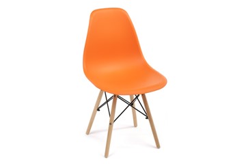 Обеденный стул DSL 110 Wood (оранжевый) в Чебоксарах