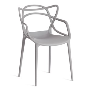 Кухонный стул Cat Chair (mod.028) пластик, 54,5*56*84 серый, арт.13276 в Чебоксарах
