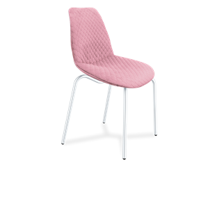 Обеденный стул SHT-ST29-С22 / SHT-S130 HD (розовый зефир/хром лак) в Чебоксарах