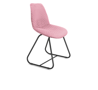 Обеденный стул SHT-ST29-С22 / SHT-S38 (розовый зефир/черный муар) в Чебоксарах