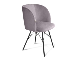 Обеденный стул SHT-ST33 / SHT-S37 (сиреневая орхидея/черный муар) в Чебоксарах
