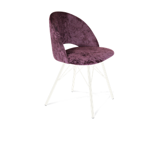 Обеденный стул SHT-ST34 / SHT-S37 (вишневый джем/белый муар) в Чебоксарах