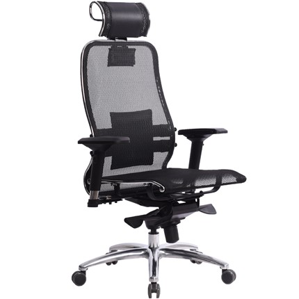 Офисное кресло Samurai S-3.04, черный в Чебоксарах - изображение