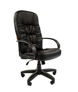 Компьютерное кресло CHAIRMAN 416, экокожа, цвет черный в Чебоксарах