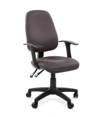 Офисное кресло CHAIRMAN 661 Ткань стандарт 15-13 серая в Чебоксарах - изображение