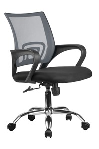 Кресло офисное Riva Chair 8085 JE (Серый) в Чебоксарах
