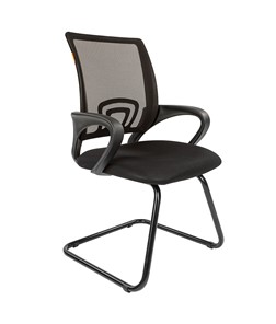 Кресло офисное CHAIRMAN 696V, TW-01, цвет черный в Чебоксарах