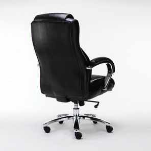 Компьютерное кресло Brabix Premium Status HD-003 (рециклированная кожа, хром, черное) 531821 в Чебоксарах - предосмотр 2