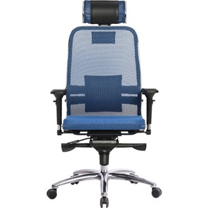 Офисное кресло Samurai S-3.04, синий в Чебоксарах - предосмотр 1
