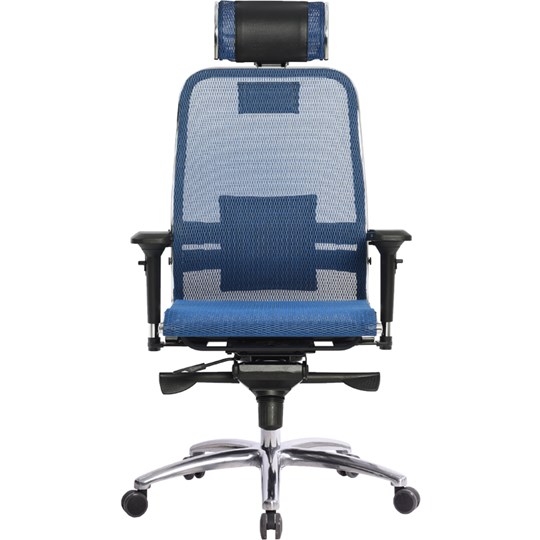 Офисное кресло Samurai S-3.04, синий в Чебоксарах - изображение 1