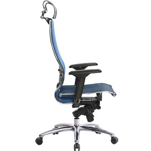 Офисное кресло Samurai S-3.04, синий в Чебоксарах - предосмотр 2