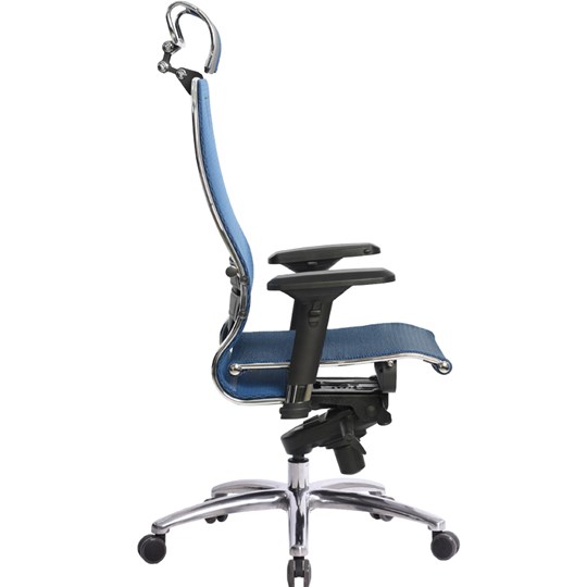 Офисное кресло Samurai S-3.04, синий в Чебоксарах - изображение 2