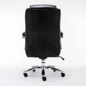 Компьютерное кресло Brabix Premium Status HD-003 (рециклированная кожа, хром, черное) 531821 в Чебоксарах - предосмотр 3