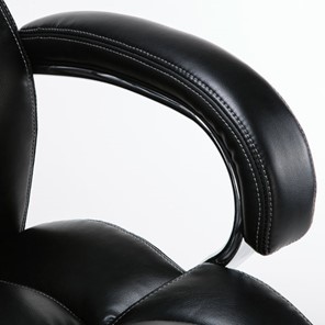 Компьютерное кресло Brabix Premium Status HD-003 (рециклированная кожа, хром, черное) 531821 в Чебоксарах - предосмотр 8