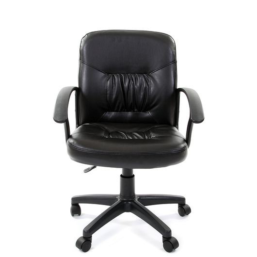 Кресло CHAIRMAN 651 ЭКО черное в Чебоксарах - изображение 1