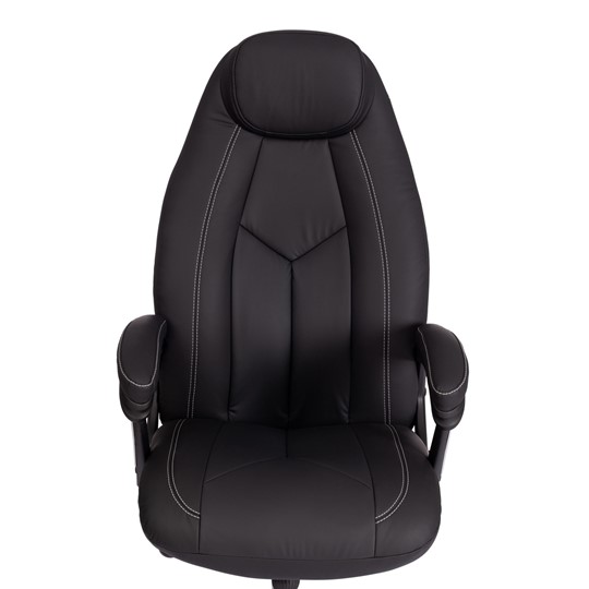Кресло BOSS Lux, кож/зам, черный, арт.21151 в Чебоксарах - изображение 6