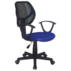 Кресло офисное Brabix Flip MG-305 (ткань TW, синее/черное) 531919 в Чебоксарах