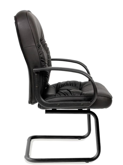 Кресло компьютерное CHAIRMAN 416V экокожа черная в Чебоксарах - изображение 5