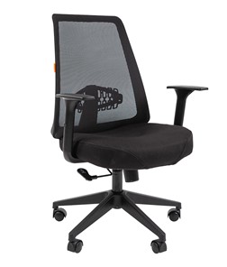 Офисное кресло CHAIRMAN 535 LT Сетчатый акрил черный / Полиэстер черный в Чебоксарах