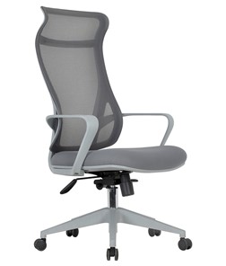 Кресло компьютерное CHAIRMAN 577, сетчатый акрил серый / полиэстер серый в Чебоксарах