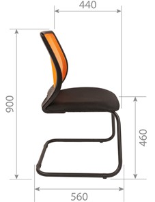 Кресло CHAIRMAN 699V, цвет черный в Чебоксарах - предосмотр 2