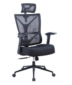 Офисное кресло CHAIRMAN CH566 сетчатый акрил черный / полиэстер черный в Чебоксарах