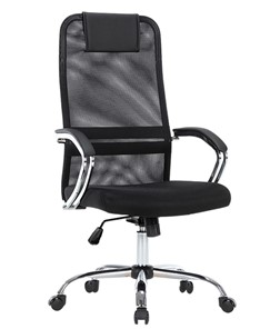Офисное кресло CHAIRMAN CH612 Сетчатый акрил / Ткань стандарт / Экокожа, черный в Чебоксарах