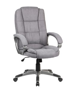 Кресло офисное CHAIRMAN CH667 велюр серый в Чебоксарах