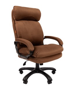 Офисное кресло CHAIRMAN HOME 505, велюр коричневое в Чебоксарах
