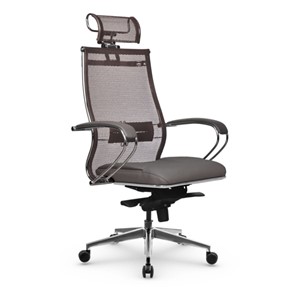 Офисное кресло Samurai SL-2.051 MPES Светло-Коричневый / Серый в Чебоксарах