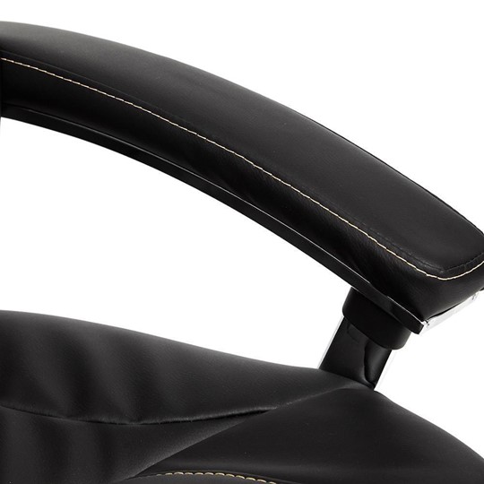 Компьютерное кресло SOFTY LUX кож/зам, черный, арт.12902 в Чебоксарах - изображение 8
