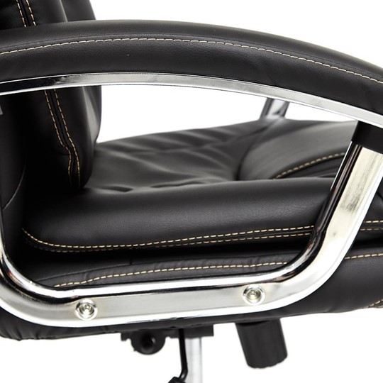 Компьютерное кресло SOFTY LUX кож/зам, черный, арт.12902 в Чебоксарах - изображение 9