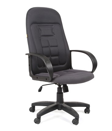 Кресло офисное CHAIRMAN 727 TW 12, цвет серый в Чебоксарах - изображение