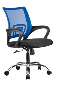 Кресло компьютерное Riva Chair 8085 JE (Синий) в Чебоксарах
