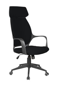 Офисное кресло Riva Chair 7272 (Черный/черный) в Чебоксарах