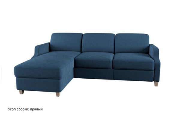 Угловой диван Валенсия Ретро с оттоманкой в Чебоксарах - изображение