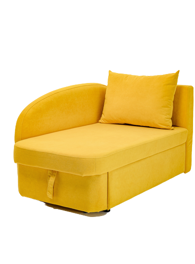 Диван-кровать правая Тедди желтый в Чебоксарах - изображение 9