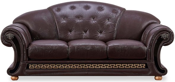 Диван-кровать Versace (3-х местный) коричневый 37 (VERSUS) в Чебоксарах - изображение