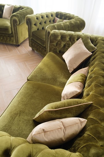 Прямой диван Честер 3М (седафлекс) в Чебоксарах - изображение 6