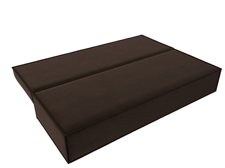 Прямой диван Фабио Лайт, Коричневый (микровельвет) в Чебоксарах - изображение 2