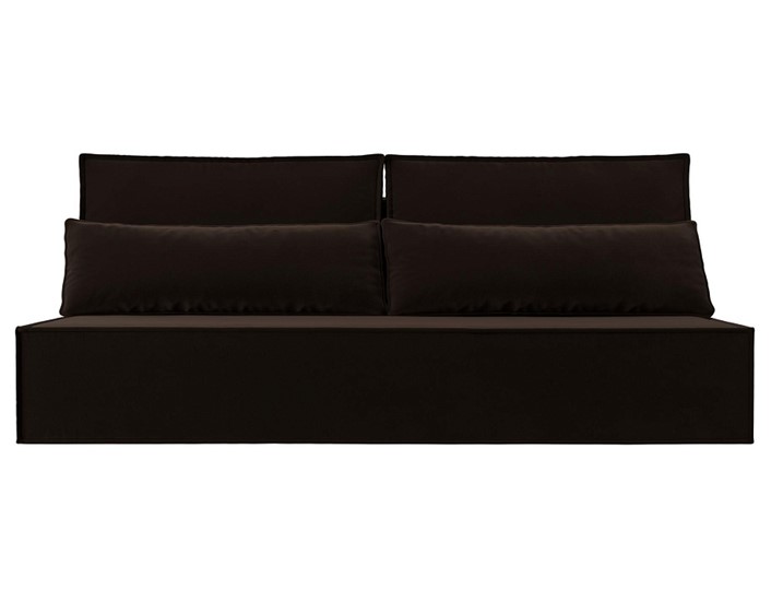 Прямой диван Фабио Лайт, Коричневый (микровельвет) в Чебоксарах - изображение 7