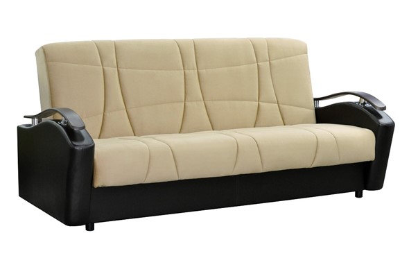 Прямой диван Лазурит 5 Стеганый в Чебоксарах - изображение