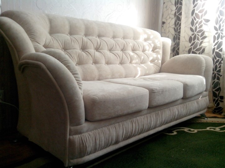 Прямой диван Лера 2000х950 мм (механизм бельгийка) в Чебоксарах - изображение 4