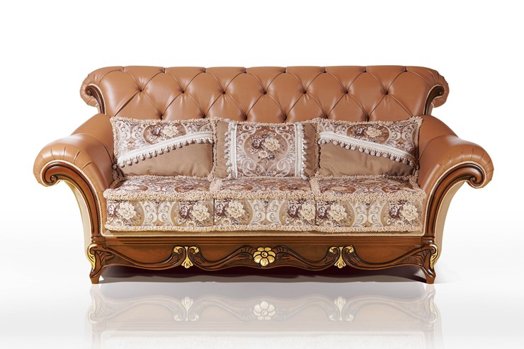 Прямой диван Милан 3-местный, Седафлекс в Чебоксарах - изображение 1