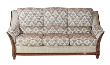 Прямой диван трехместный Женева (Миксотойл) в Чебоксарах - предосмотр