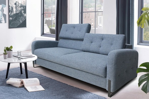 Прямой диван Валенсия М6+М10+М6 240х102 в Чебоксарах - изображение