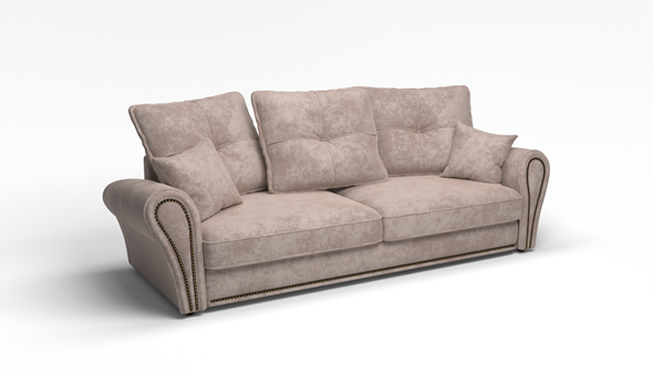 Прямой диван Виктория 3 подушки в Чебоксарах - изображение