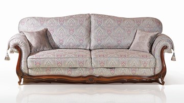Прямой диван Лондон (4) четырехместный, механизм "Пума" в Чебоксарах
