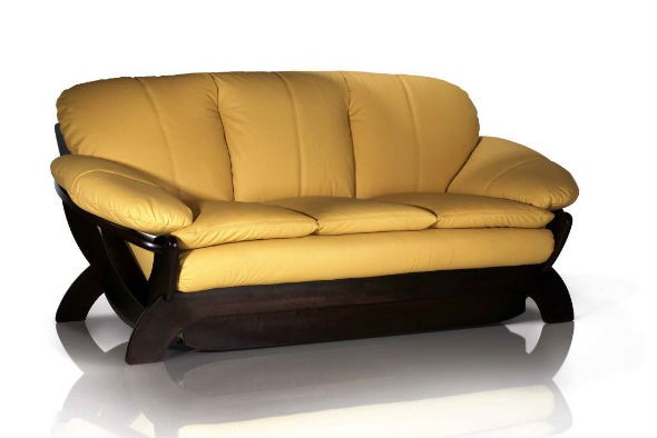 Прямой диван Верона трехместный без механизма в Чебоксарах - изображение 1