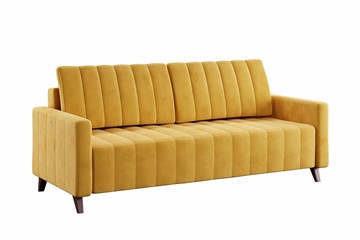 Прямой диван Марк 3т СК, Ультра мустард в Чебоксарах